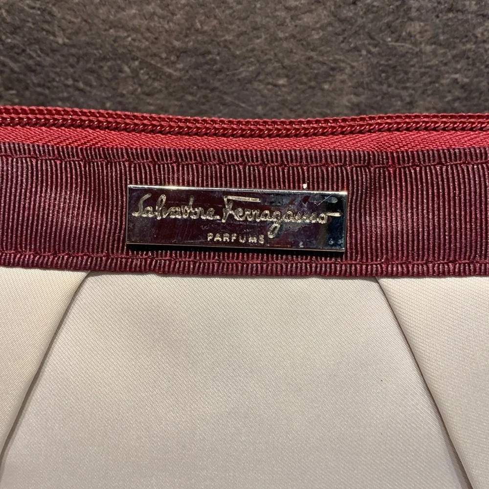 NWOT Salvatore Ferragamo Parfume  Cosmetic Pouch - Picture 3 of 7